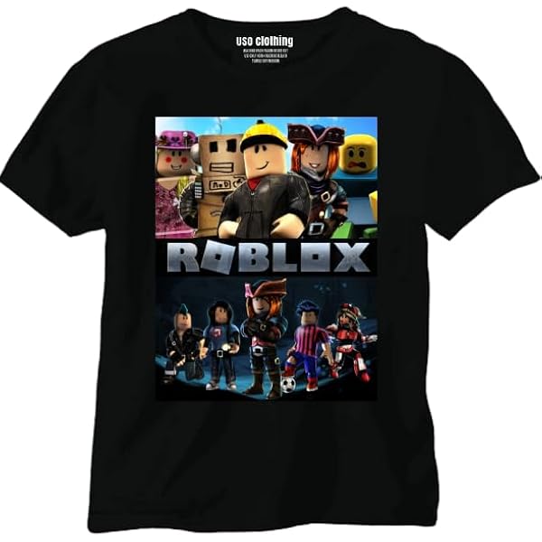 USO Trading Kids Roblox Gamer Design T-shirt (3-4 yrs): Buy Online at Best  Price in UAE 