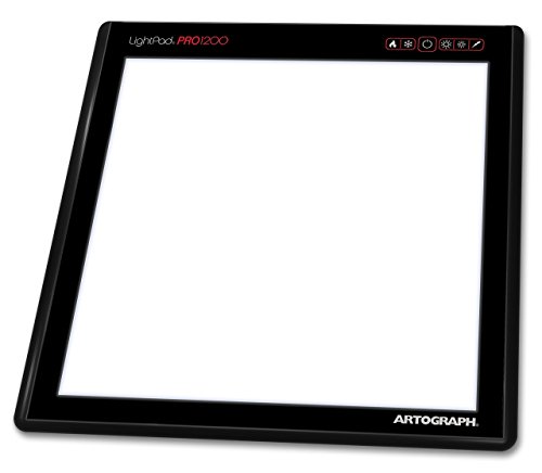 Lightpad Pro 1200 Led Light Box W/ 2 Padpucks-12"X12"