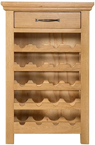 Kaldors Wrexham Light Oak finish Small Wine Cabinet
