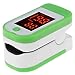 Produktbild Fingerspitzen-Oximeter, tragbar, Sauerstoff-Monitor, Fingerpuls mit LED Free Size grün