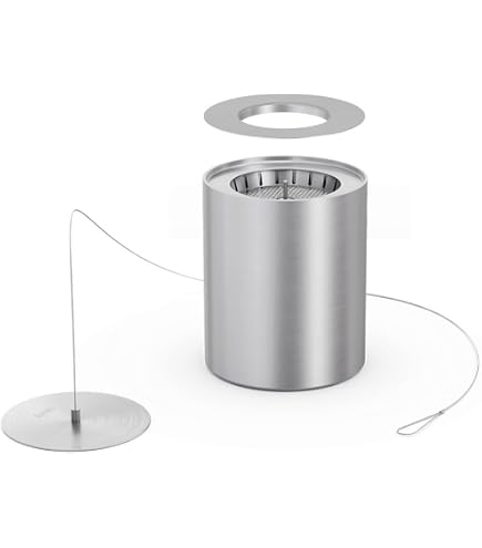 Verre Rechange Cheminée Verre De Rechange Höfats SPIN 90/900 - Cylindre Verre Borosilicate Résistant Chaleur - Diamètre 9cm Cylindre Verre Borosilicate 9cm