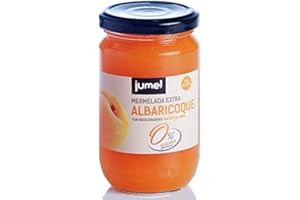 Mermelada de ALBARICOQUE sin azúcar extra JUMEL con STEVIA. Mermelada gourmet con todo el sabor. Pack de 4 unidades (1,49 € / unidad). A PARTIR DE 15€ PORTES GRATIS.