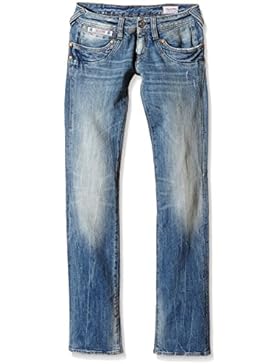 Herrlicher Damen Straight Leg Jeanshose Piper Denim Stretch