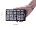 Ejiubas Wonders of Life Style Stamping Plate Double-sided Design Nail Art Image Plate Nail Stamp Collection - Pack of 2