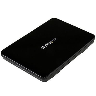 StarTech.com Boîtier USB 3.1 (10 Gb/s) sans outil pour disque dur SATA de 2,5" - USB-C - Boitier externe - 2.5" - SATA 6Gb/s - 10 Go/s - USB 3.1 (Gen 2) - noir