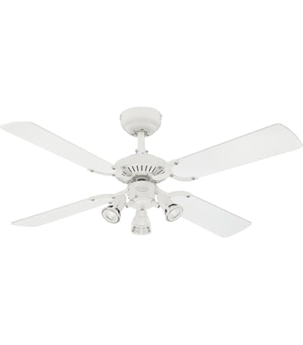 Westinghouse Tristan: Ventilatore A Soffitto Con Luce E Telecomando, 132 Cm, Bianco Acero
