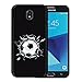 Produktbild WoowCase Samsung Galaxy J5 2017 Hülle, Handyhülle Silikon für [ Samsung Galaxy J5 2017 ] Fußball, der den Wand bricht Handytasche Handy Cover Case Schutzhülle Flexible TPU - Schwarz