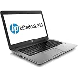 HP EliteBook 840 G1 14-inch Ultrabook (Intel Core i5 4th Gen, 8GB Memory, 180GB SSD, WiFi, WebCam, Windows 10 Professional 64-bit) (Certified Refurbished)