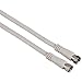 Produktbild Hama SAT-Kabel F-Stecker auf F-Stecker (2-Fach geschirmt 85dB, 75 Ohm) 3 m