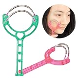 Healifty 2pcs Facial Hair Remover Portable Manual Plastic Hair Epilator Hair Removal Tool Hair Threader for Cheeks Upper Lip Chin Forehead