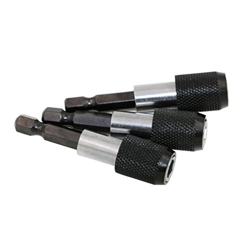 QHGstore 60 mm 1/4 Zoll Sechskantschaft Schraube Magnetic Drill Schraubendreher Bithalter