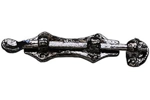 MyTinyWorld Dolls House Miniature 1:12th Scale Black Metal Working Sliding Bolt