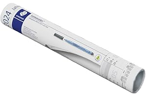 STAEDTLER calendrier mural 2023 Lumocolor, version allemande, facile à nettoyer à sec, DIN A1, stylo inclus, fabriqué en plastique robuste, 641 YP-1 DE