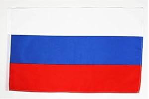 AZ FLAG - Flagge Russland - 45x30 cm - Russische Fahne 30 x 45 Cm - Flaggen