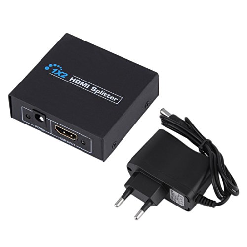 HDCP HDMI Splitter Full Video Schalter Split 1 In 2 Out Verstärker Werkzeuge