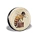 Produktbild Bag hat Worker Bee Tire Cover Polyester Universal Spare Wheel Tire Cover Wheel Covers Jeep Trailer RV SUV Truck Camper Travel Trailer Accessories 14 inch