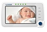 Luvion 71 Supreme Connect Digitales Babyphone mit Videofunktion, 4,3 Zoll Farbbildschirm, Dual-Modus (optional WiFi), weiß - 4