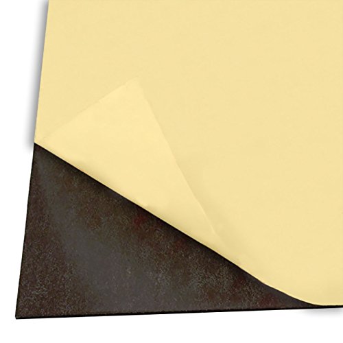 3 Stk. Magnetfolie 0,5mm Permaflex 518 Semi anisotrope, selbstklebend, Art. mag_002, DIN A4 - 3