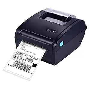 WorldCare Desktop Thermal Label Printer for 4x6 Ship g Package Label 160mm/s High Speed USB&BT Connection Printer Label Maker Sticker Max.110mm Paper Width Compatible with A UPS Shopify FedEx -MAYIS
