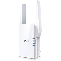 TP-Link RE605X Ripetitore Mesh WiFi 6 AX1800Mbps, 2 Antenne Esterne, Amplificatore WiFi Extender, WiFi Booster, 1 Porta Gigab