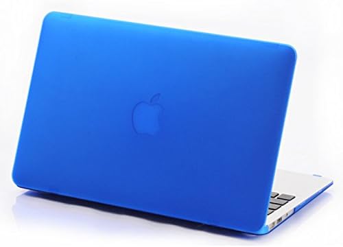 IDACA Macbook Air 13 13.3 Inch Case Cover [Frosted Matte Surface] (Macbook Air 13", Dark Blue)