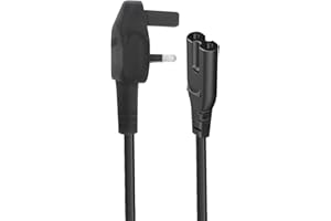 TROSPOW Figure 8 Power Cable Replacement for Recliner Lift Chair Okin Limoss Pride Lazboy Berkline Mains AC Cord UK Plug Lead