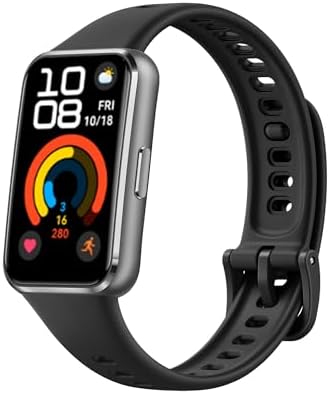 HUAWEI Band 11 Smartwatch, Display da 1.62" Super Luminoso, Fitness Tracker HRV del Sonno Medio, Fino a 14 Giorni, 5ATM Livello di Impermeabilità, Activity Tracker per il Benessere Emotivo, Nero