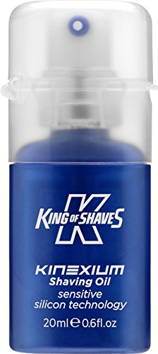 King of Shaves Sensitive Advanced Shaving Oil For Men With Handy Pump, For A Close and Comfortable Shave 30ml - Image 3