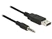 Produktbild Delock Kabel USB TTL Stecker > 3,5 mm 4 Pin Klinkenste