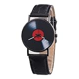 Einzigartiges rundes Zifferblatt Design, sehr schick und stilvoll, Das Tragen dieser Armbanduhr ist so wundervolle Erfahrungen, als ob Sie Kunst direkt berühren