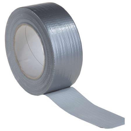 Preisvergleich Produktbild DT50 Gewebeklebeband silber 50mm x 50m