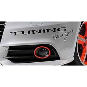 Folienaufkleber/Schriftzug ***Tuning Design*** - (Größen und Farbauswahl)