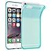 Price comparison product image Cadorabo Case works with Apple iPhone 6 PLUS/iPhone 6S PLUS in TRANSPARENT BLUE – Shockproof and Scratch Resistant TPU Silicone Cover – Ultra Slim Protective Gel Shell Bumper Back Skin