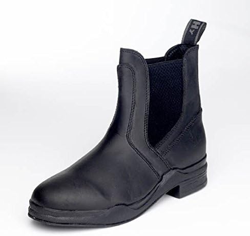 HyLAND Wax Leather Jodhpur Boot - Black - 6