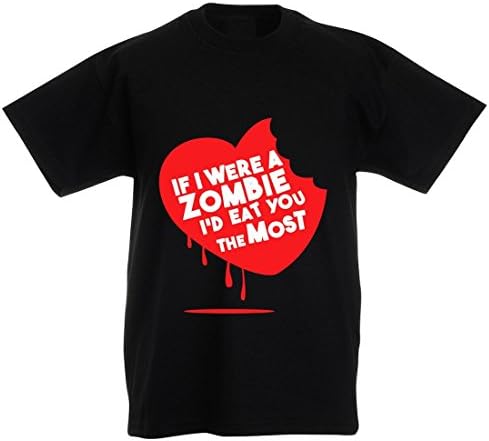 Little Zombie Slayer T-shirt (Black, 5)