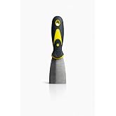 Metal Spatula, &Ccedil;elik Bı&ccedil;aklı Macun Kazıyıcı, Sarı-Siyah Ergonomik Saplı, 50mm