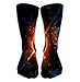 Produktbild jinhua1 Hohe Socken Outdoor Sports Men Women High Socks Stocking Black supermassive Gravity Universe Space interstellar eps no meshes Fun Tile Length 19.7"(50cm)
