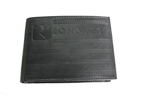 Preisvergleich Produktbild Herrenbrieftasche Brieftasche grau Roncato Italienische Mode 10324