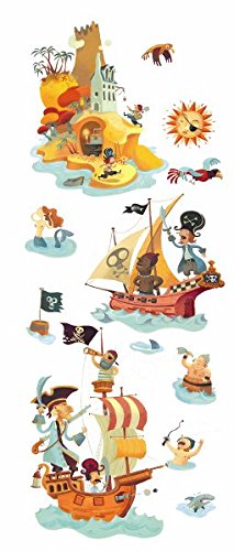Preisvergleich Produktbild Sticker Dekoration Die Schatzinsel