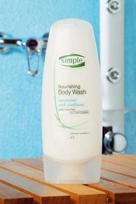 Simple Kind to Skin Nourishing Body Wash 250ml (2 x PACK)