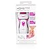 HOMETEK Professional Electronic Pedicure Foot File and Callus Remover - Gently and Effectively Remove Dead Skin and Reduce Calluses (Pink)