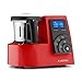 Produktbild Klarstein Kitchen Hero  Universal Küchenmaschine  Dampfgarer  600 W Motor  1300 W Heizelement  9 in 1  Turbo-Funktion  2 Liter Mixer  4 Auto-Programme  inklusive Rezeptbuch  Touch-Bedienfeld  Autoabschaltung  umfangreiches Zubehör  rot