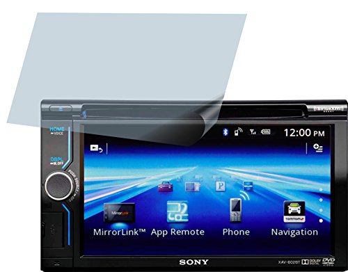 Preisvergleich Produktbild Sony XAV-602BT (4 Stück) PREMIUM Displayschutzfolie Bildschirmschutzfolie ANTIREFLEX - KRATZFEST UND PASSGENAU