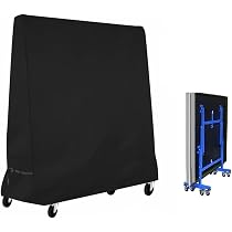 Housse De Protection Pour Table De Ping-pong Extérieur – Imperméable, Anti-UV & Anti-vent | Bâche Polyester Renforcée 280x153 Cm