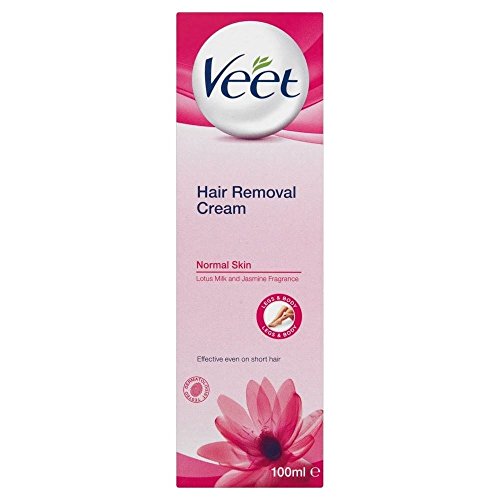 Veet Hair Removal Cream Normal Skin with Lotus Milk & Jasmine (100ml) - Pack of 6