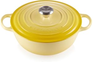 Le Creuset Marmita de hierro fundido, diámetro 26 cm, 4, 1 L, Soleil, 21114264030430