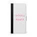 Produktbild licaso P20 Pro Faltbare Kunstleder Hülle in Schwarz mit Trouble Maker Klappbare Leder Handy Hülle mit Magnetverschluss - 2in1 Smartphone Flip Case & Brieftasche Portemonnaie Zubehör