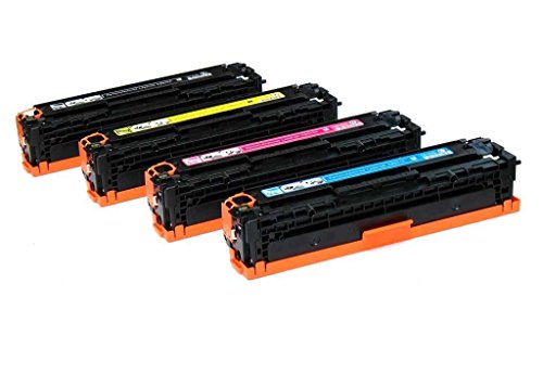 EFORINK Toner als Ersatz Toner für CB540A Color LaserJet CP1215, CP1515N, CP1518NI, CM1312nfi MFP XXL