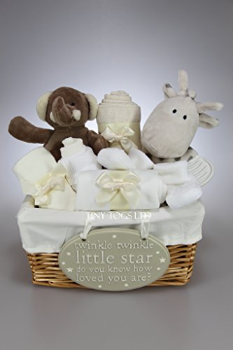 Unisex Baby Boy Girl Elli and Raf Hamper Gift Basket Baby Shower Present