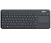 Produktbild 920-008358 - WIRELESS TOUCH KEYBOARD K400 USB, 10 m (2.4 GHz), 390g, -5°C to 55 °C